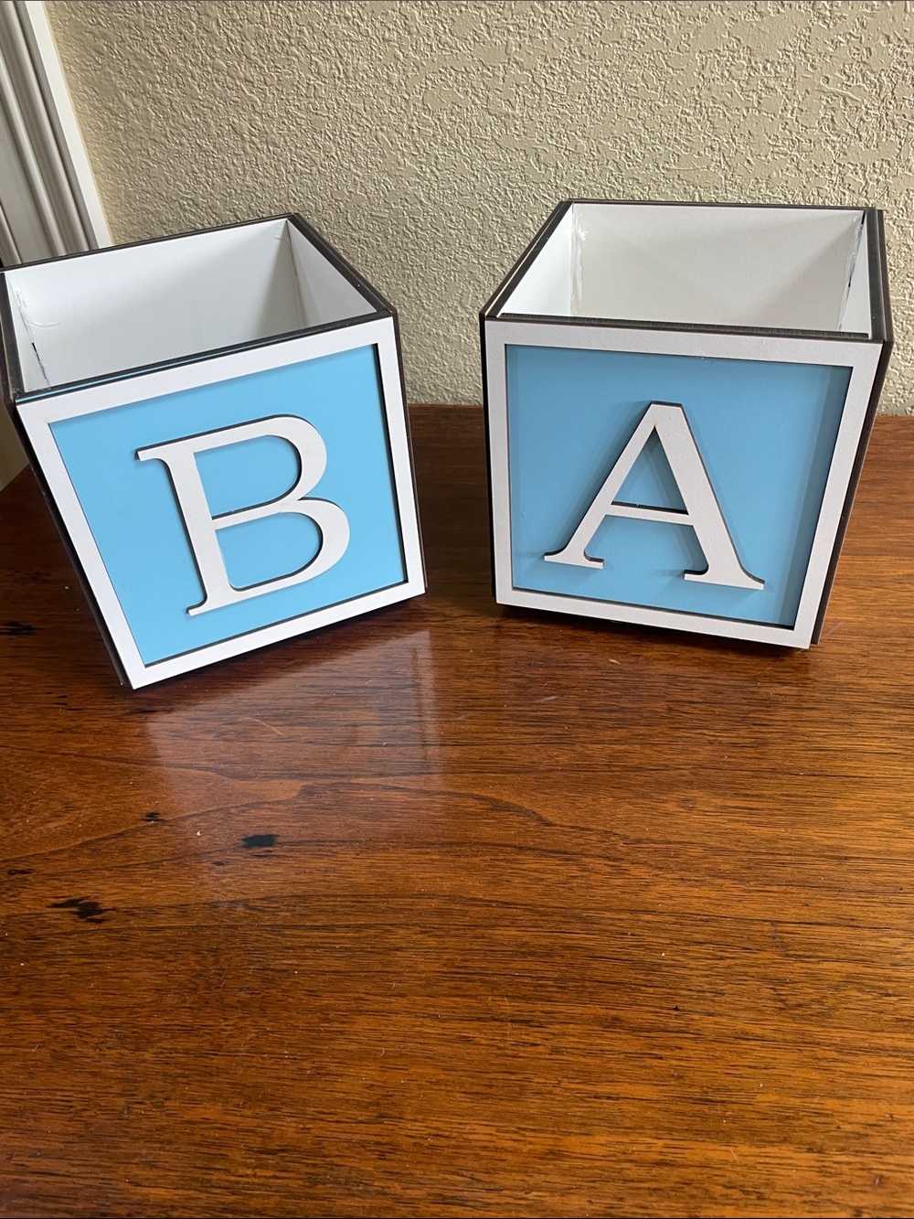 Baby Block Storage Cubes - Set of 2